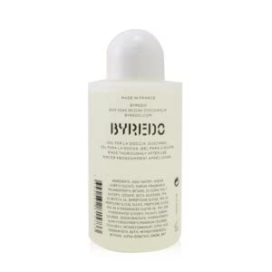 Byredo Mojave Ghost Body Wash 225ml, back of bottle