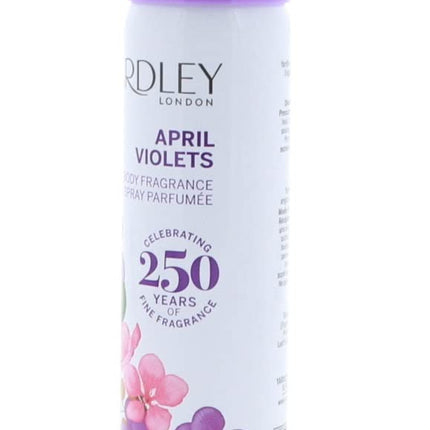 YARDLEY APRIL VIOLETS BODY SPRAY 2.6 OZ UNISEX by Yardley 75ml - The Essence Avenue