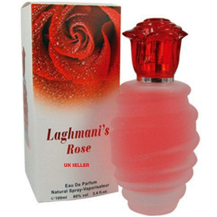 Laghmani's Rose Eau de Parfum Spray 85ml, box and bottle