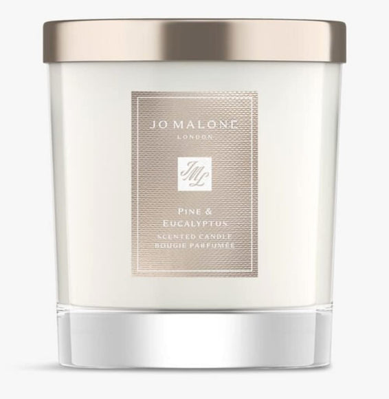 JO MALONE London Pine & Eucalyptus Home Scented Candle 200g Christmas 2021 - The Essence Avenue