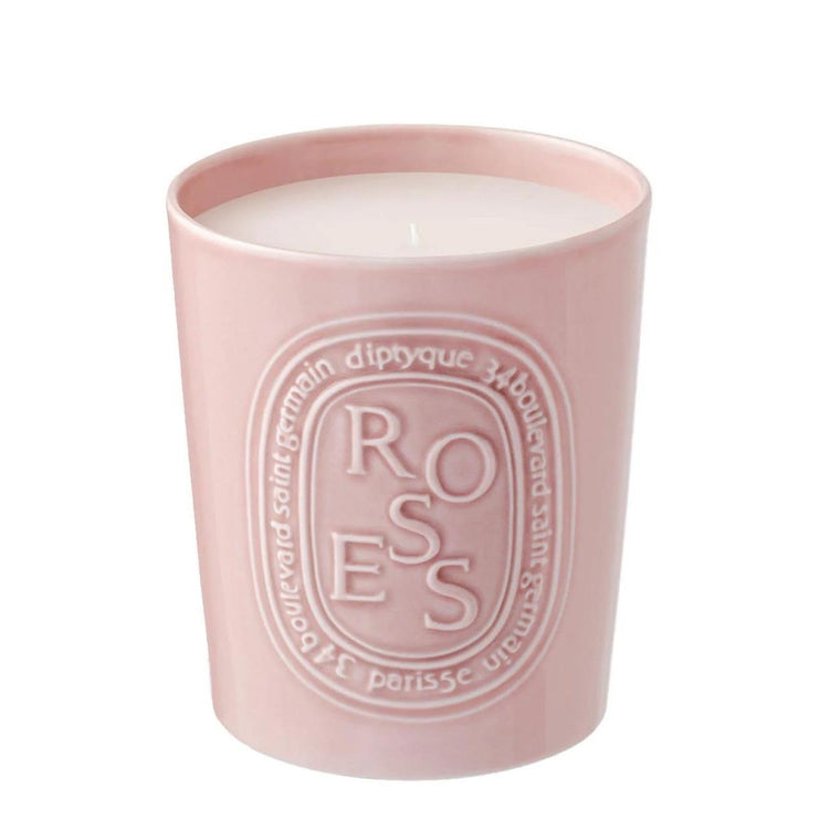 DIPTYQUE Roses Scented Candle 600 g - The Essence Avenue