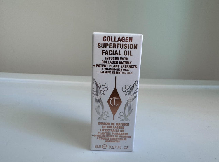 Charlotte Tilbury Collagen Superfusion Facial Oil 8ml, box front