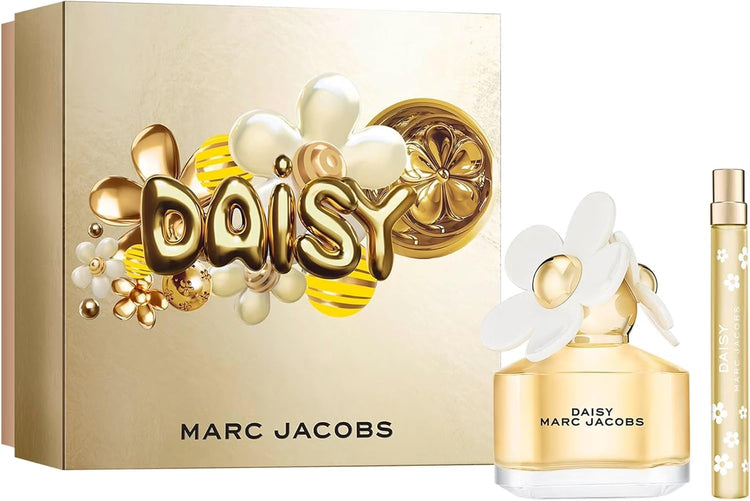 Marc Jacobs Daisy Eau de Toilette Gift Set, 50ml EDT and 10ml Travel Spray