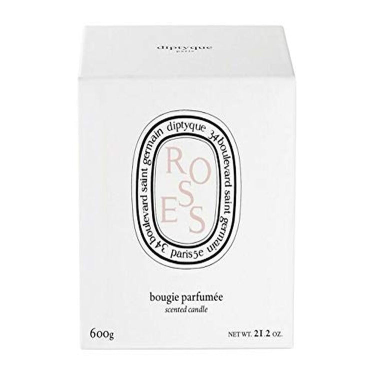 DIPTYQUE Roses Scented Candle 600 g - The Essence Avenue