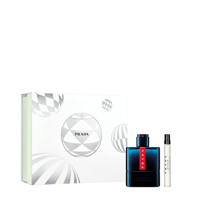 Prada Luna Rossa Ocean Eau de Toilette 100ml Gift Set (Contains 100ml EDT and 10ml Travel Spray)