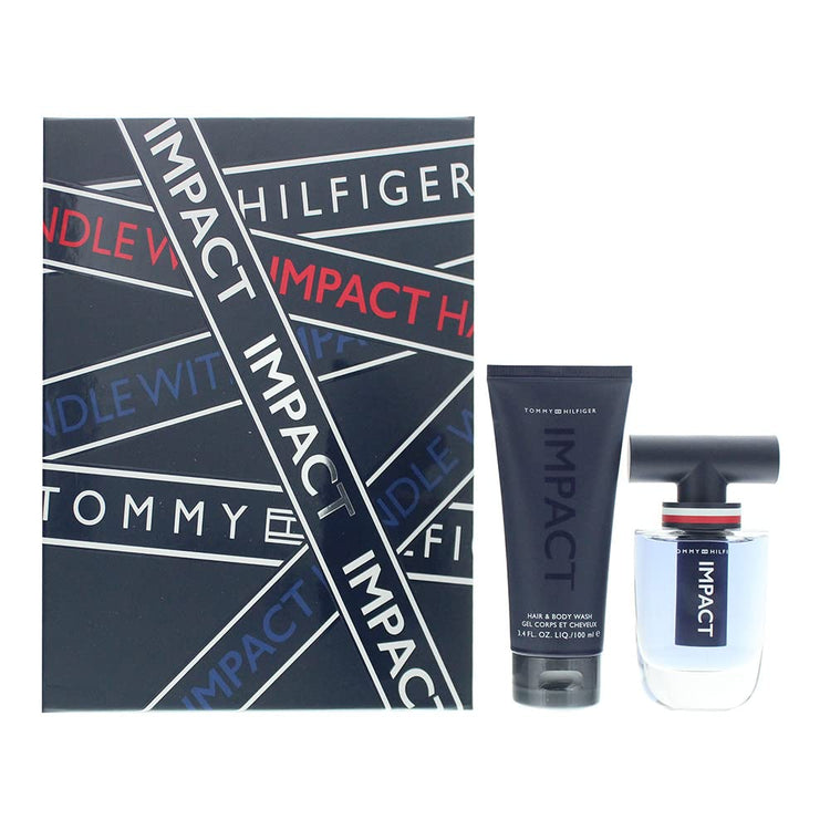 Tommy Hilfiger Impact Gift Set, 50ml EDT and 100ml Body Wash