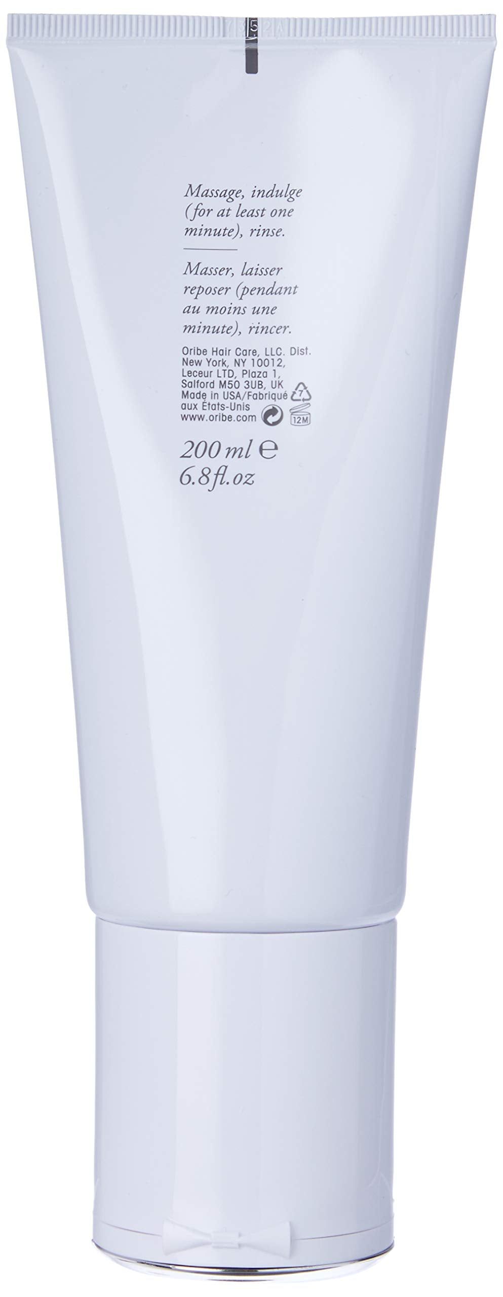 Oribe Silverati Conditioner 200ml, back of tube