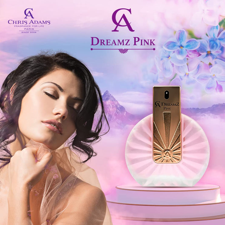 Chris Adams Dreamz Pour Femme Eau De Parfum Spray Ladies, 100 ml, Pink