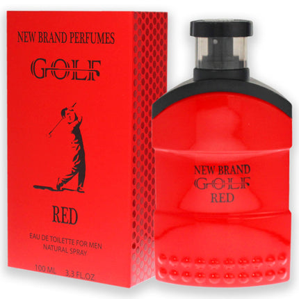 Golf Red New Brand For Men 3.3 oz EDT Spray 100ml