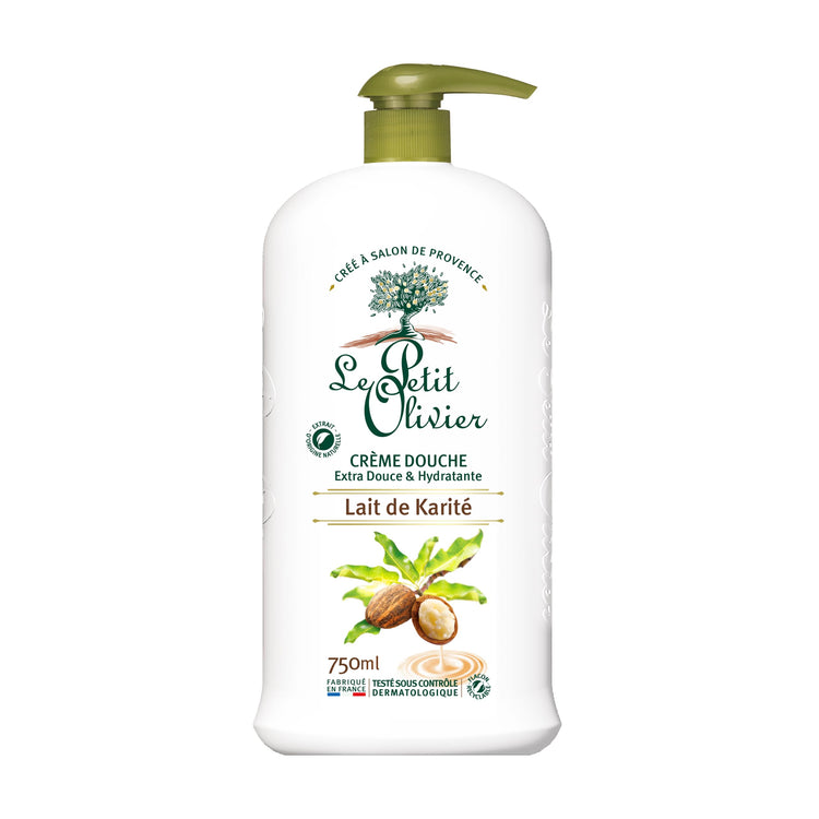 Le Petit Olivier Extra Soft Shower Cream, Shea Milk 750ml