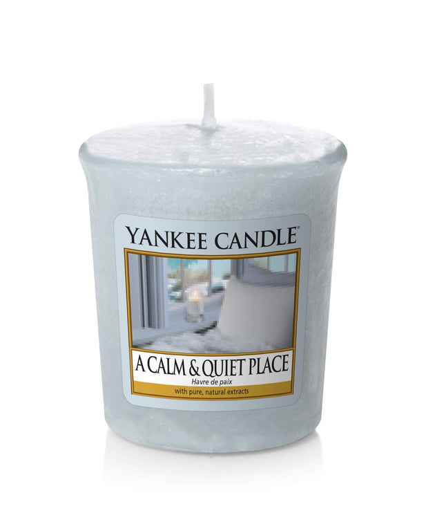 Yankee Candle Samplers Votive Candles, Wax, A Calm and Quiet Place, 4.6 x 4.8 x 1 cm - The Essence Avenue