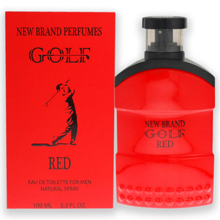 Golf Red New Brand For Men 3.3 oz EDT Spray 100ml