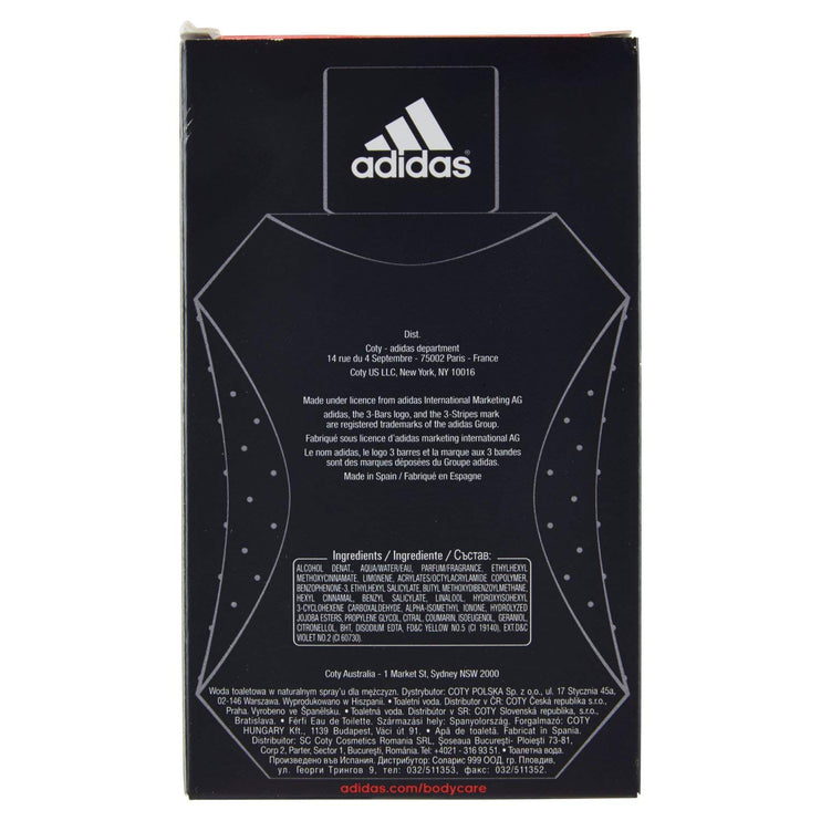 Original Adidas eau de toilette EdT 100ml, Natural spray - The Essence Avenue