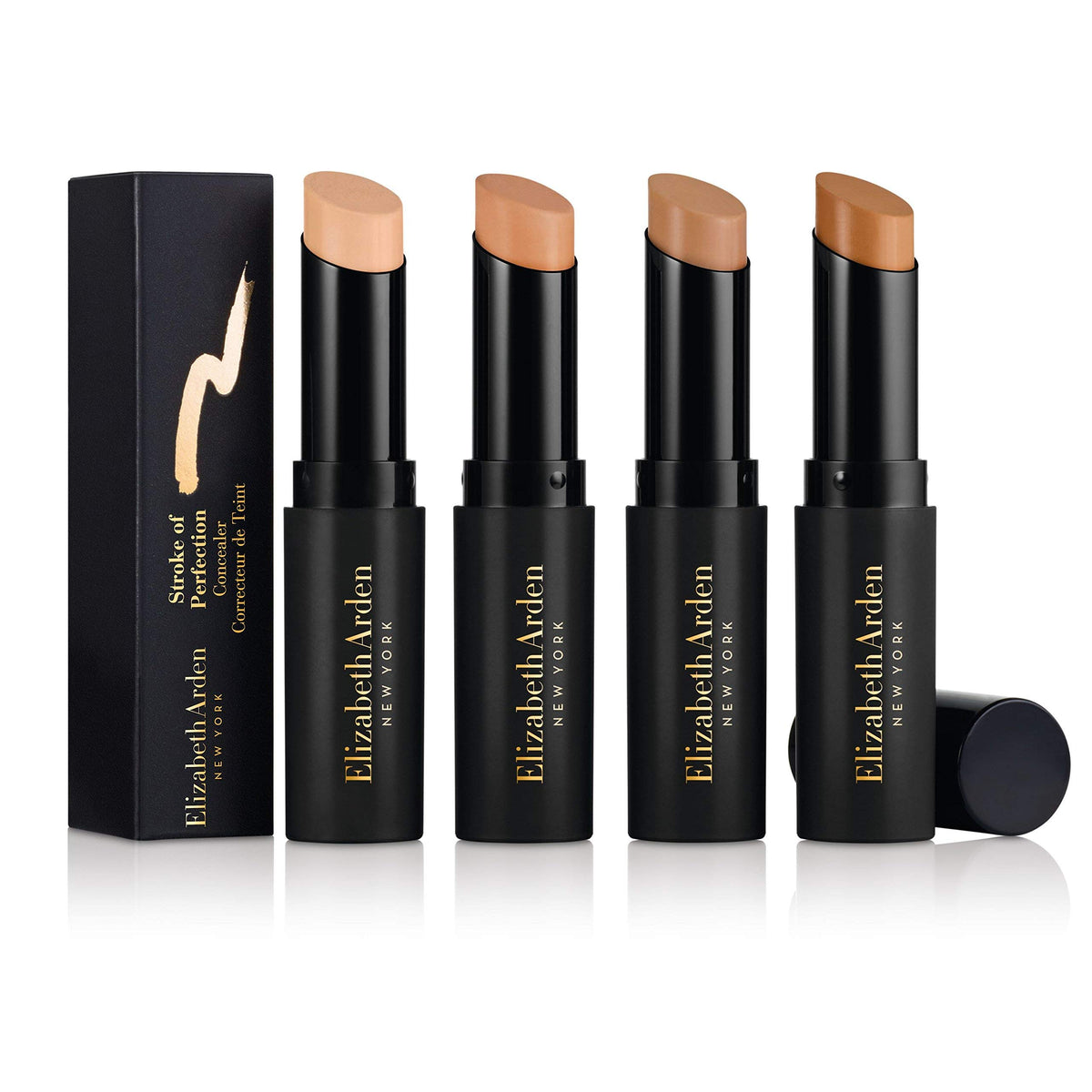 Elizabeth Arden Stroke of Perfection Concealer, Medium 03, four concealer sticks