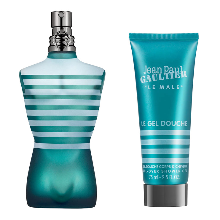 Jean Paul Gaultier Le Male Eau de Toilette 75ml Gift Set 2024 (Contains 75ml EDT and 75ml Shower Gel)