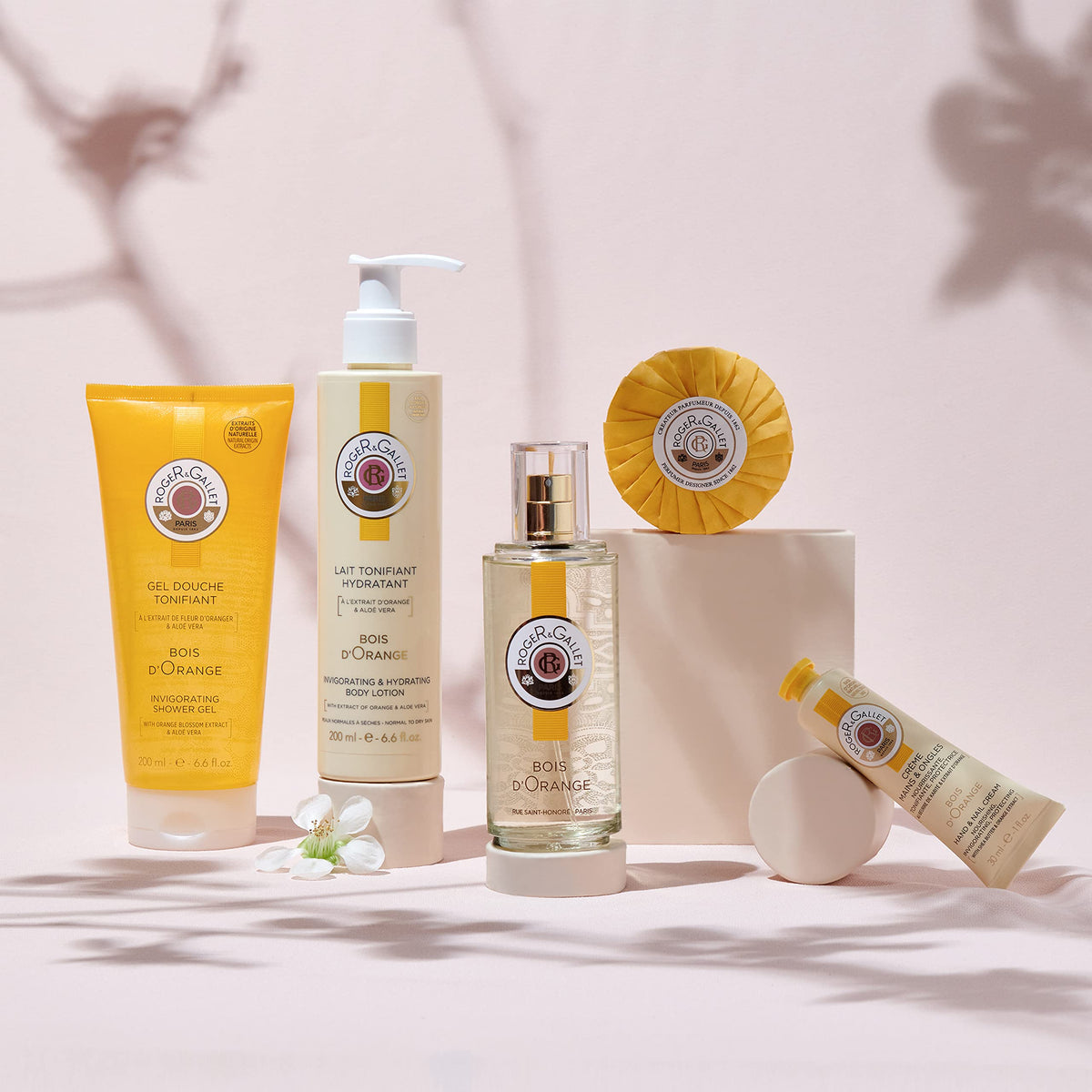 Roger & Gallet Bois d'Orange Shower Gel 200ml, range of products