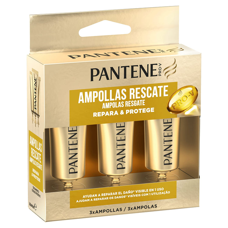 Pantene Pro-V Hair Ampoules, 3 Pack 45ml