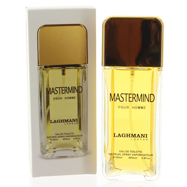 Mastermind Pour Homme Eau de Toilette Spray 100ml, box and bottle