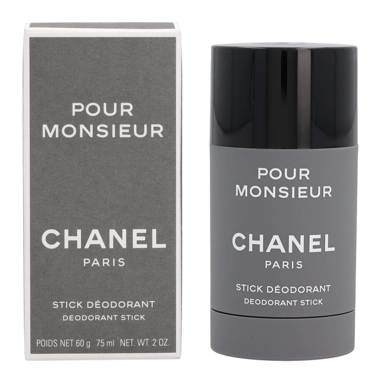 Chanel Pour Monsieur Deodorant Stick 75ml, box and stick