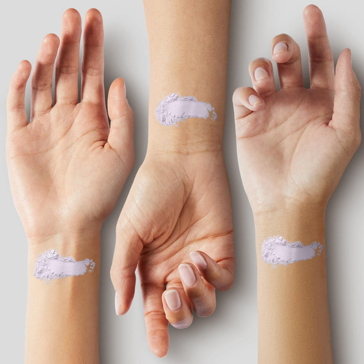 FENTY BEAUTY Invisimatte Blotting Powder, powder swatches on wrists